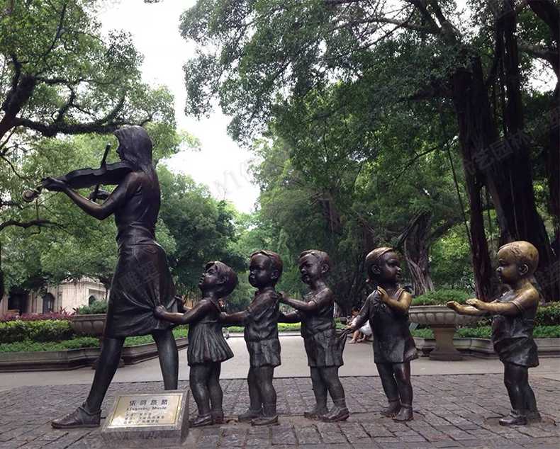 銅人物雕塑，銅小孩雕塑