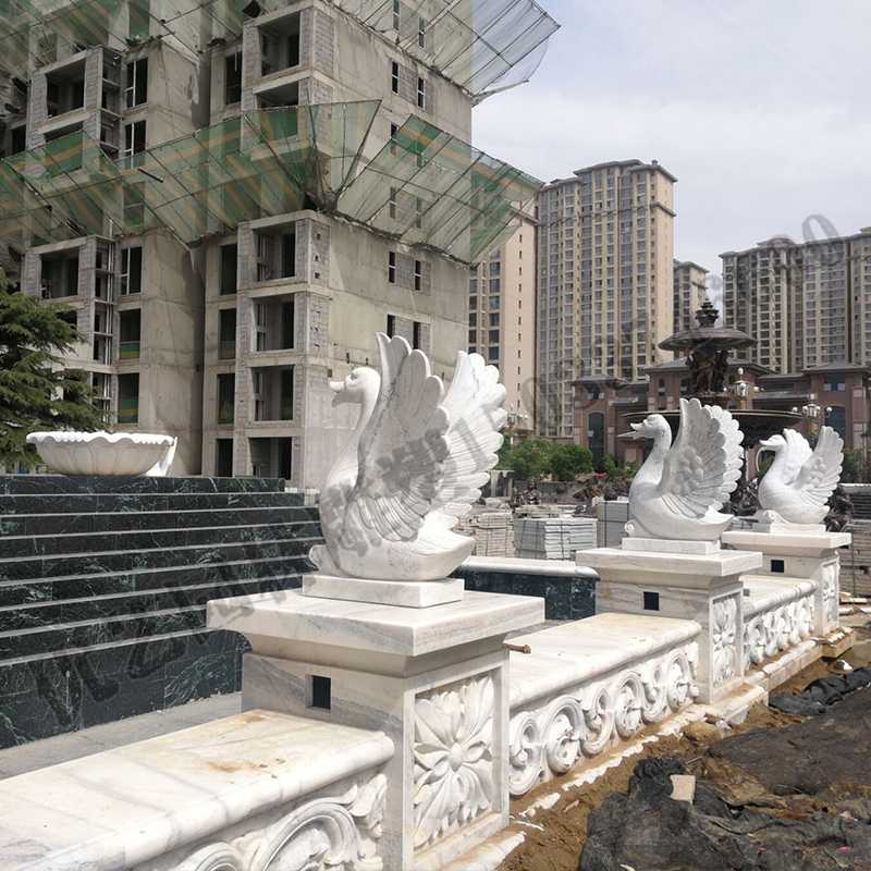 石雕噴泉，石雕天鵝噴泉，大理石天鵝噴泉2.jpg