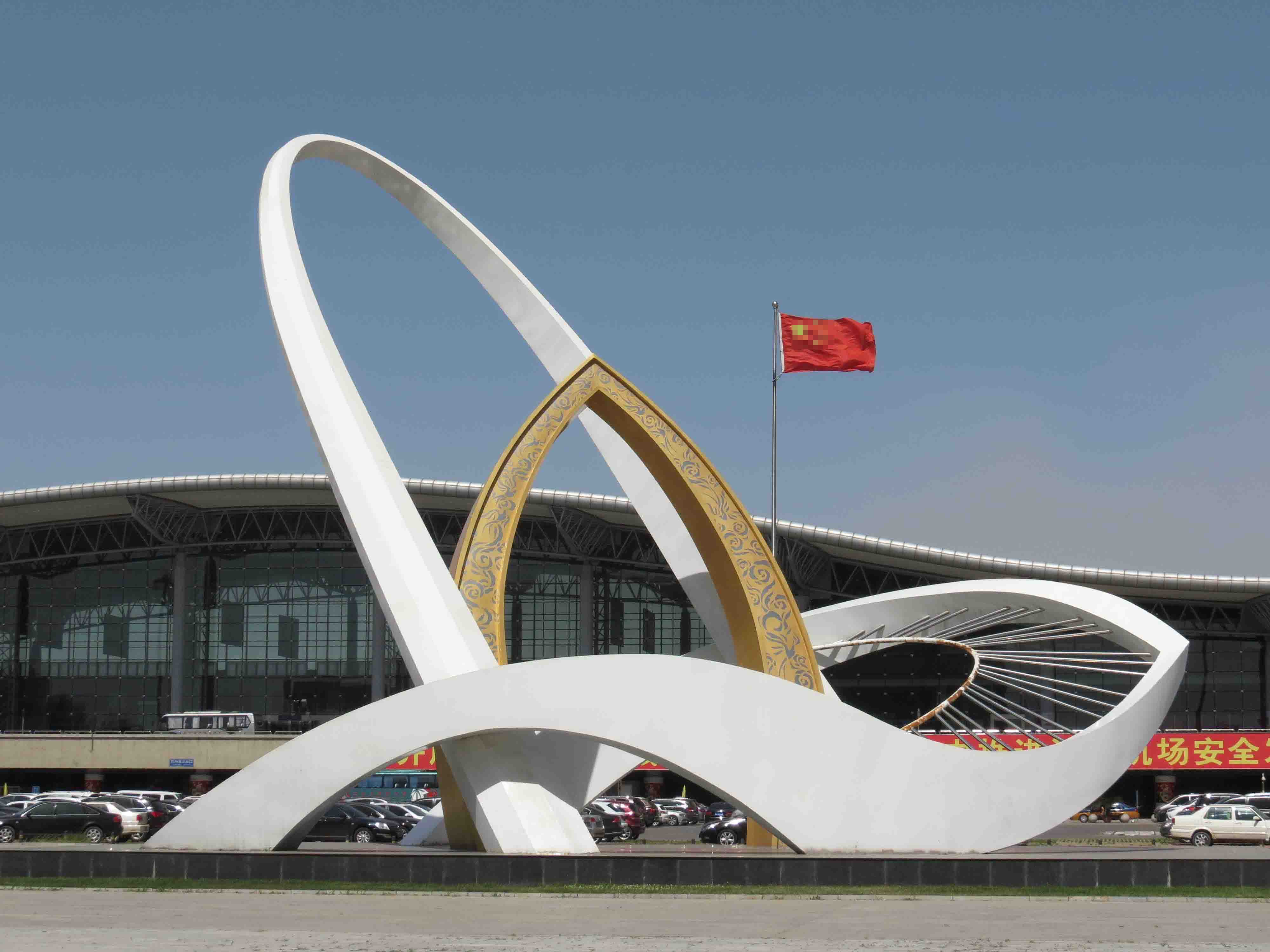 大型機(jī)場雕塑，大型廣場雕塑，機(jī)場廣場雕塑